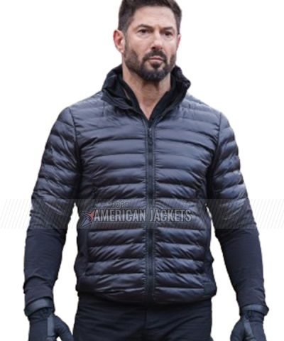 Special Forces World’s Toughest Test Rudy Reyes Black Puffer Jacket