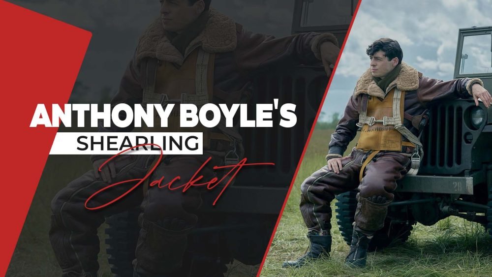 Anthony Boyle's Shearling Jacket