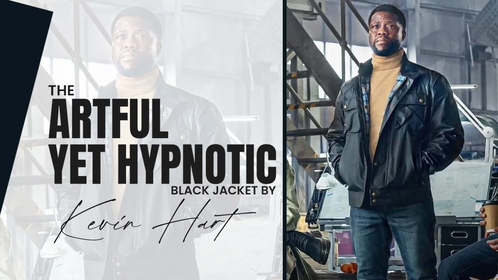 Lift 2024 Kevin Hart Black Jacket