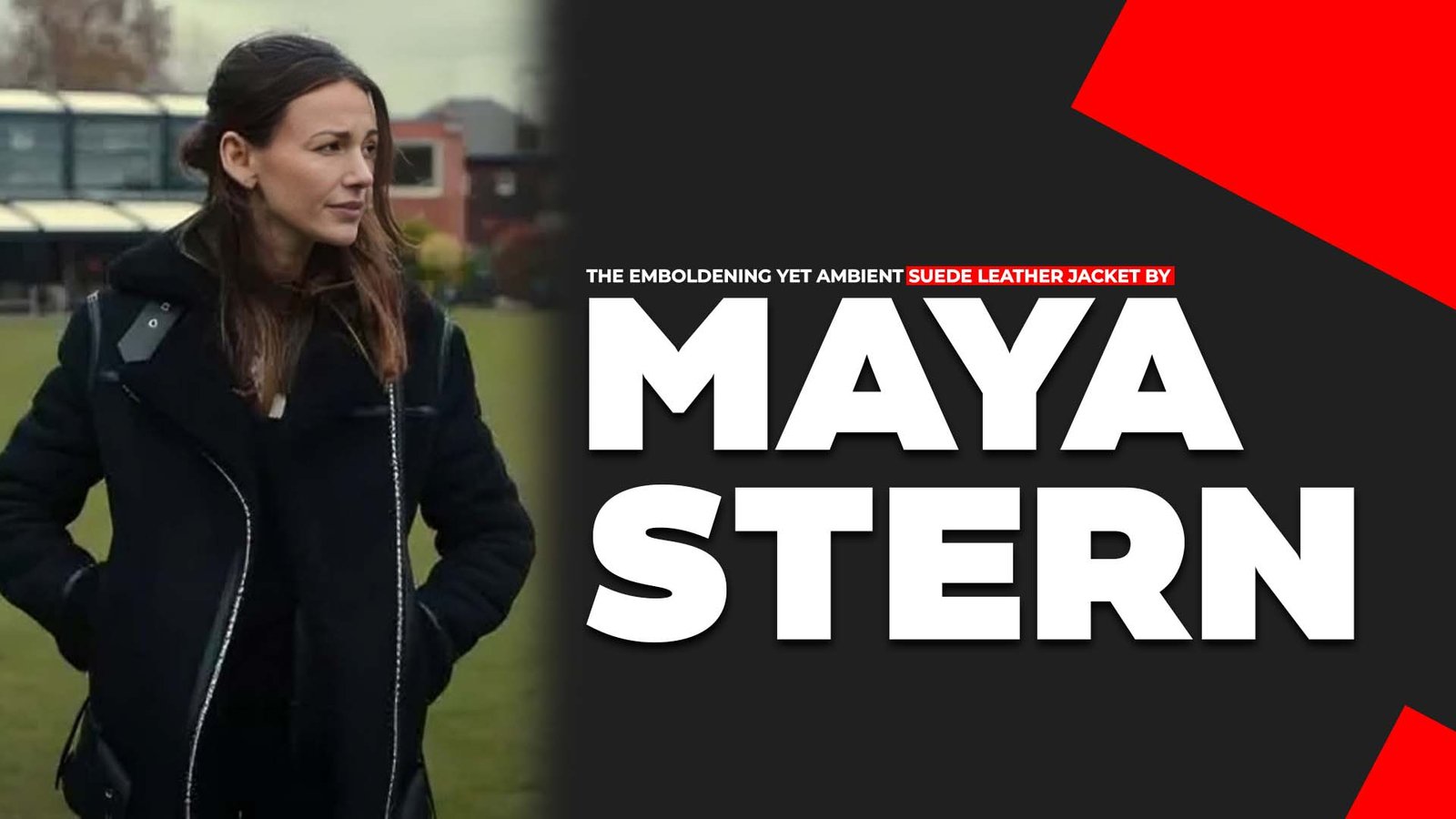 The Emboldening Yet Ambient Suede Leather Jacket By Maya Stern