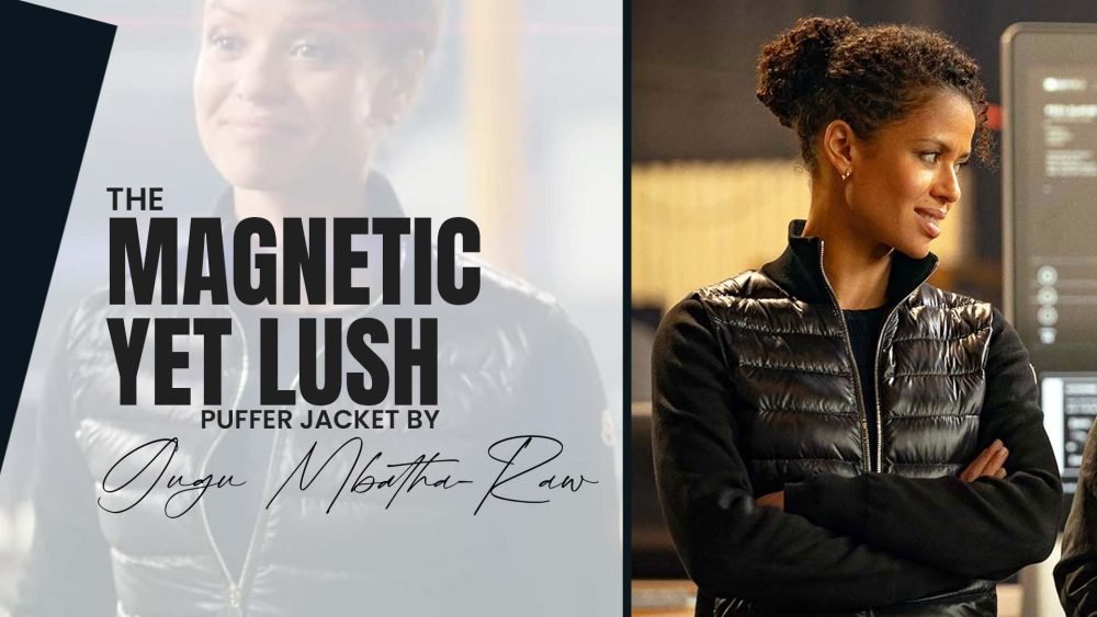 Lift Movie Gugu Mbatha-Raw Puffer Jacket