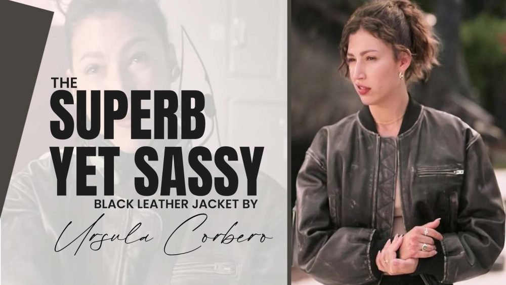 Lift Úrsula Corberó Black Leather Jacket