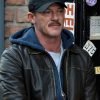 Luke Evans 5lbs of Pressure Brown Leather Jacket