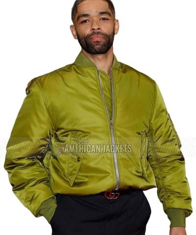 Grammy Awards 2024 Kingsley Ben Adir Green Jacket
