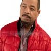 TV Series Law and Order SVU Ice-T Red Jacket