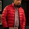 Law & Order Special Victims Unit Odafin Tutuola Red Puffer Jacket