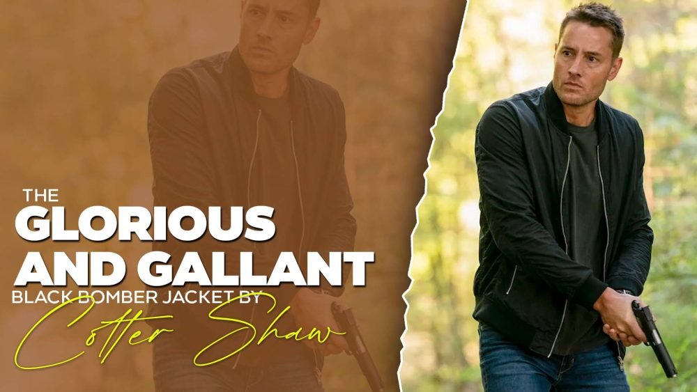 Colter Shaw Tracker Black Bomber Jacket