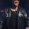 Dwayne Johnson Daytona 500 Leather Jacket