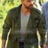 Berlin Station Richard Armitage Green Cotton Jacket
