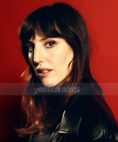 Iron Reign Tv Series Natalia de Molina Black Leather Jacket