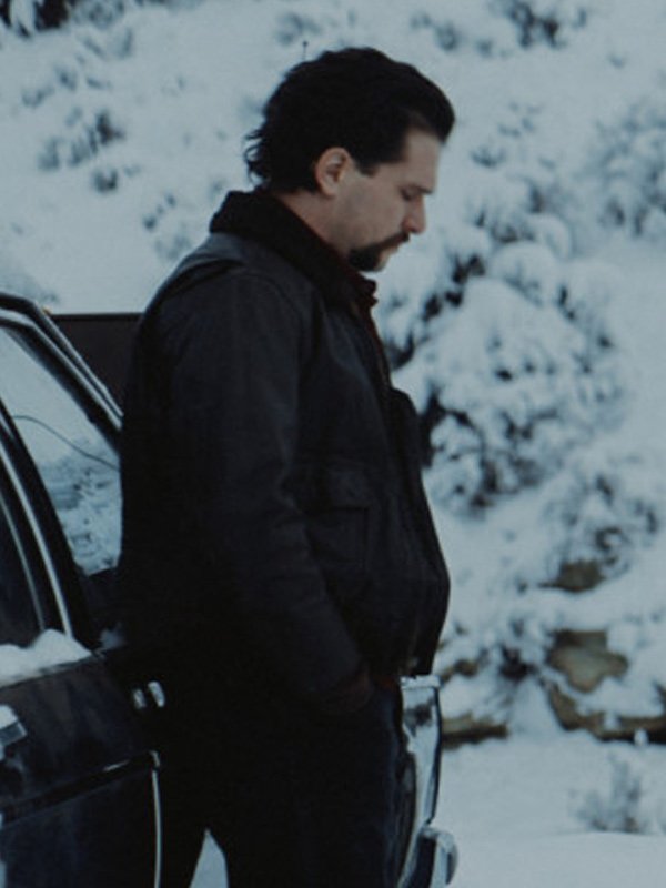 Kit Harington Blood for Dust 2024 Leather Jacket Blood for Dust Kit Harington Leather Jacket