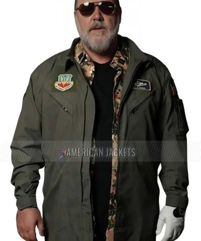 Russell Crowe Land of Bad Green Jacket