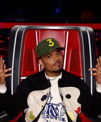 Chance The Rapper The Voice S25 Black Jacket