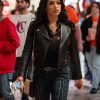 TV Series Clipped 2024 V. Stiviano Black Leather Jacket