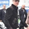 Movie F1 2025 Brad Pitt Black Suede Leather Jacket
