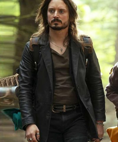 Movie Bookworm 2024 Strawn Wise Black Leather Jacket