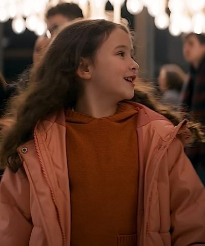 Subservience 2024 Matilda Firth Pink Hooded Puffer Jacket