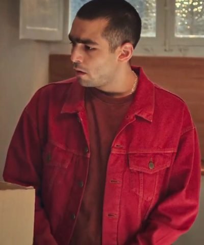TV Series Elite Omar Shanaa Red Cotton Jacket