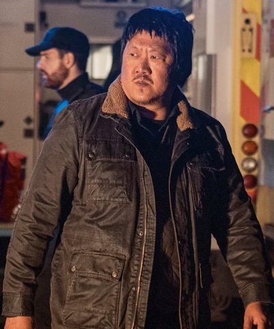 TV Series 3 Body Problem 2024 Da Shi Black Cotton Jacket