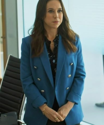Movie His & Hers 2024 Dana Blue Blazer