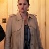 TV Series Only Murders In The Building 2024 Mabel Mora Beige Trench Coat