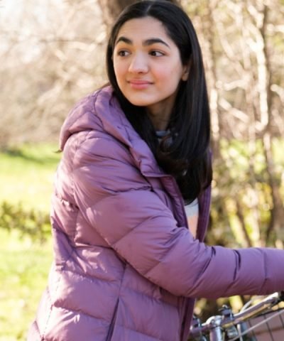 Ruby And The Well Mina Amani Purple Hooded Jacket