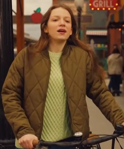 TV Series Ruby And The Well Ruby O'Reilly Brown Quilted Jacket