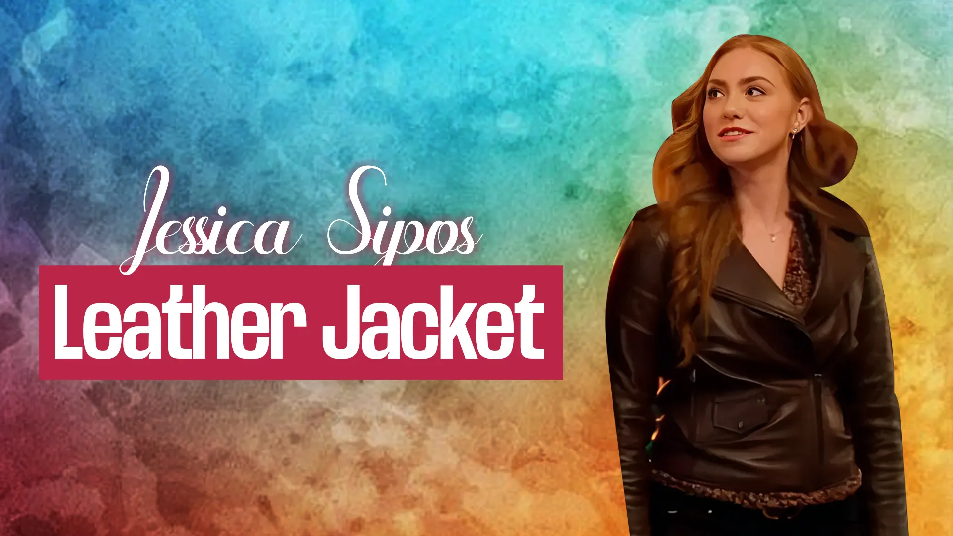 Jessica Sipos Leather Jacket