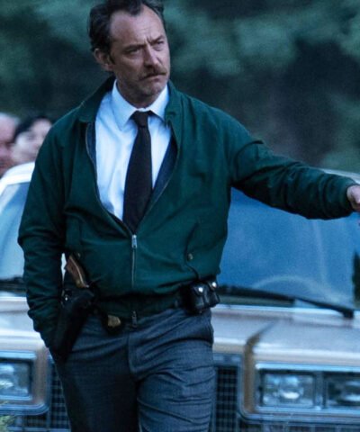 Movie The Order 2024 Terry Husk Green Jacket