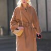 Movie Babygirl 2024 Nicole Kidman Brown Trench Coat