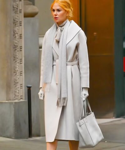 Movie Babygirl 2024 Romy White Trench Coat