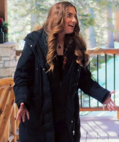 Movie Our Church Thinks We’re Dating 2024 Debbie Hansen Black Hooded Jacket