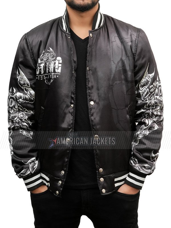 Sting AEW Bomber Jacket AEW Sting Bomber Jacket