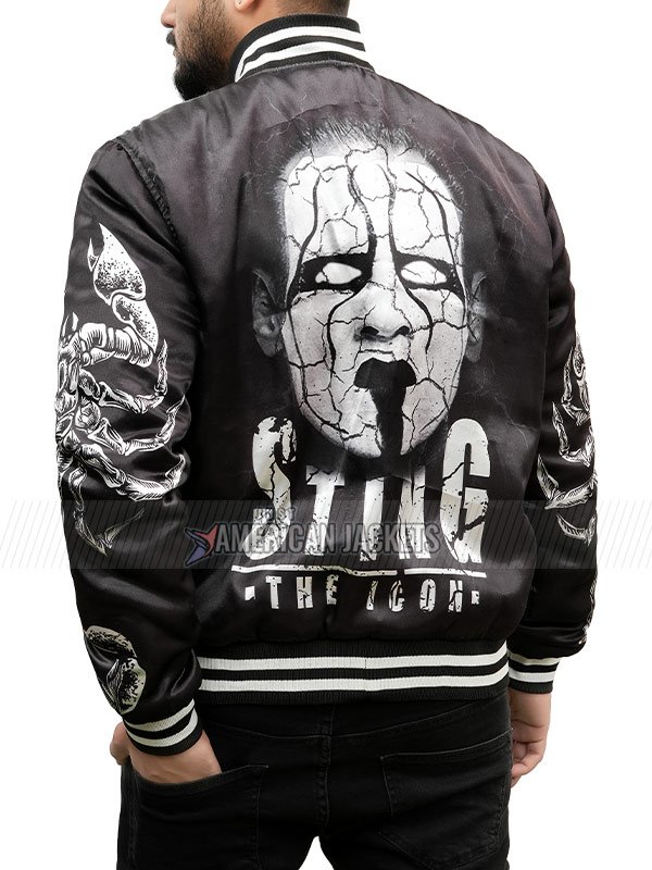 Sting Bomber jacket AEW Sting AEW Bomber Jacket