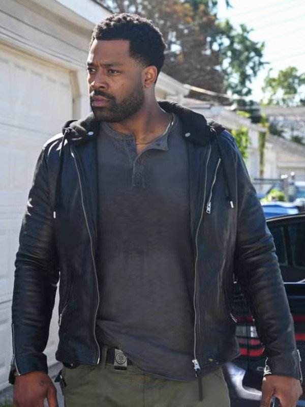 Chicago PD S12 Kevin Atwater Black Leather Jacket