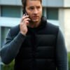Tracker TV Series 2024 Justin Hartley Black Puffer Jacket