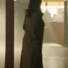 Cross TV Series 2024 Alona Tal Brown Trench Wool Coat
