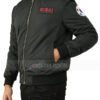 Buy John Kreese Cobra Kai 2024 Martin Kove Black Bomber Jacket
