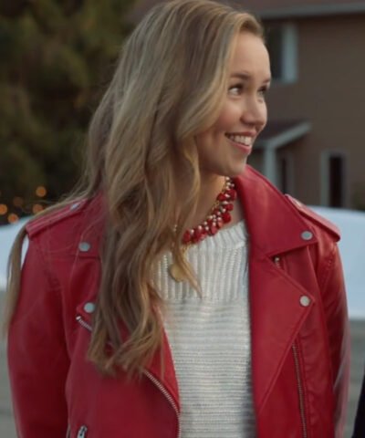 Lillian Doucet-Roche Confessions of a Christmas Letter Red Jacket