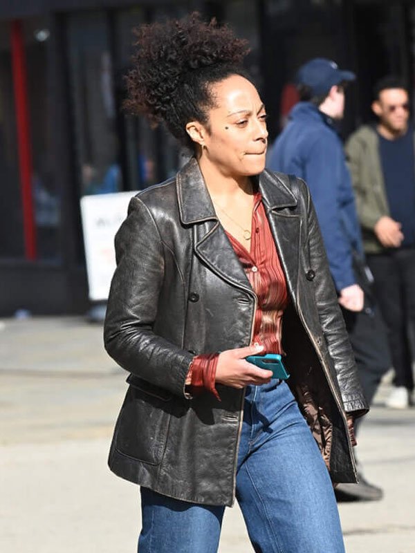 Missing You 2025 Kat Donovan Black Leather Coat