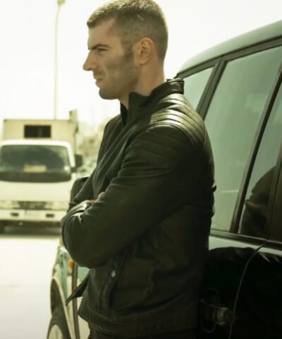 Movie Classified 2024 Myles Clohessy Black Leather Jacket