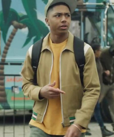 TV Series The Madness 2024 Demetrius Brown Bomber Jacket