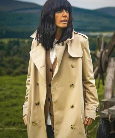 Claudia Winkleman The Traitors UK S02 Beige Coat