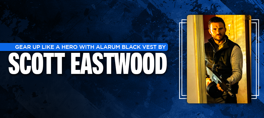 Gear Up Like a Hero with Scott Eastwood Alarum Black Vest
