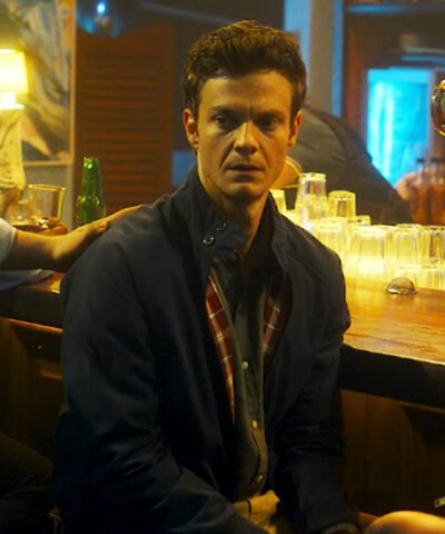 Movie Novocaine 2025 Nathan Caine Black Cotton Jacket