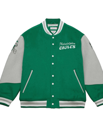 Philadelphia Eagles Varsity Team Full-Snap Jacket