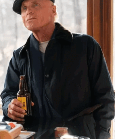 Ed Harris Riff Raff 2024 Black Cotton Jacket