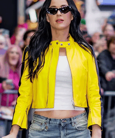 NYC 2023 Katy Perry Leather Jacket