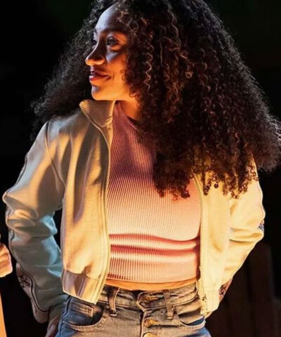 Isabella LaRue Cruel Summer White Cropped Jacket