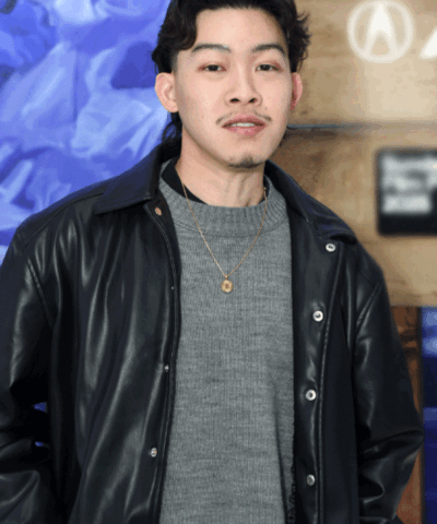 House of Energy Darius Shu Leather Jacket